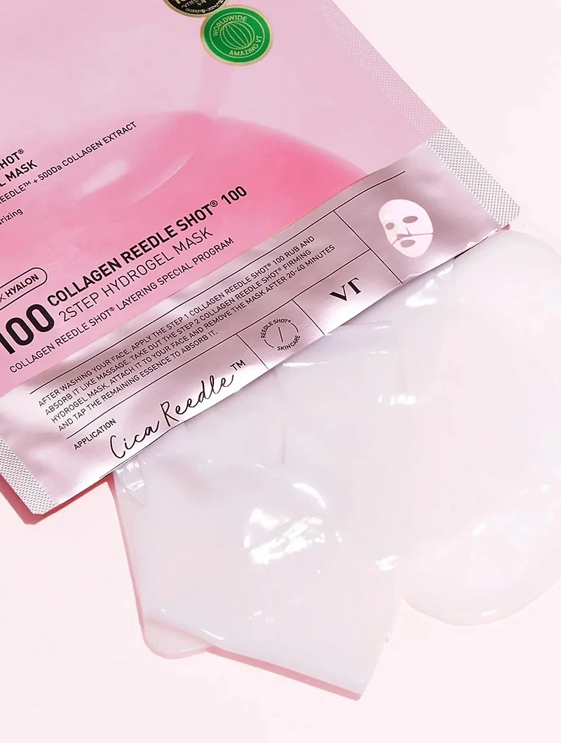 Collagen Reedle Shot 100 2-Step Hydrogel Mask