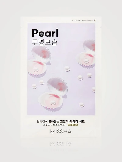 Airy Fit Sheet Mask - Pearl