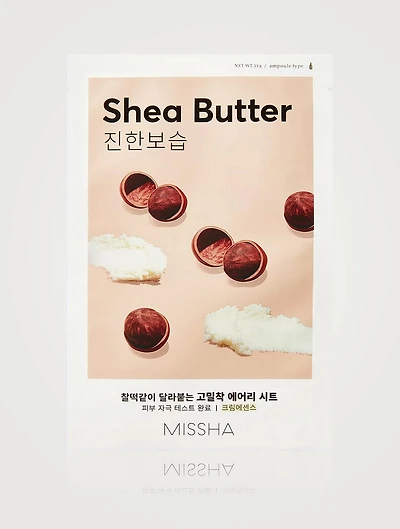 Airy Fit Sheet Mask - Shea Butter