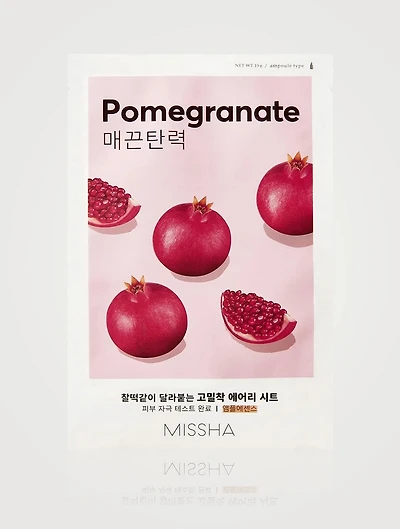 Airy Fit Sheet Mask - Pomegranate