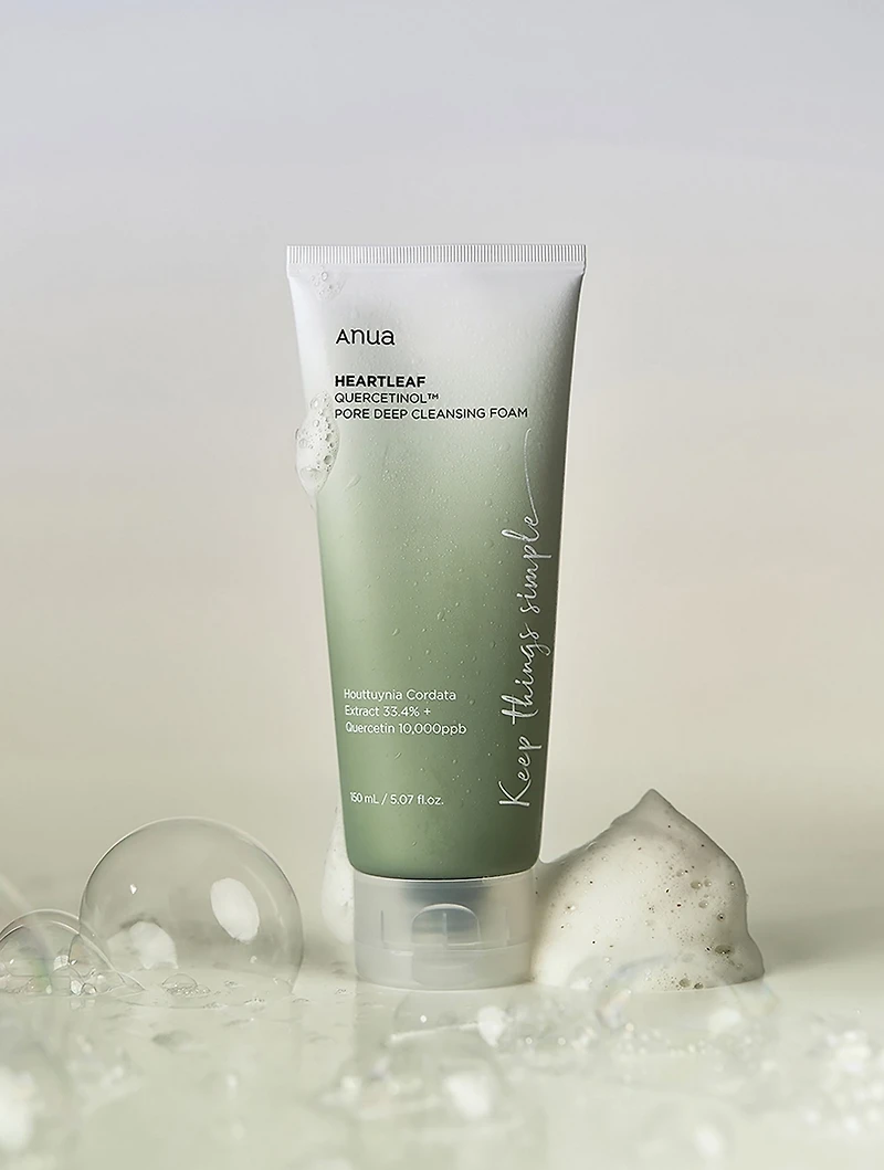 Heartleaf Quercetinol Pore Deep Cleansing Foam