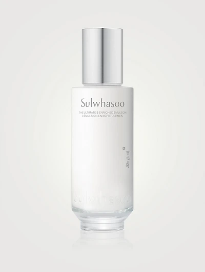 The Ultimate S Enriched Emulsion