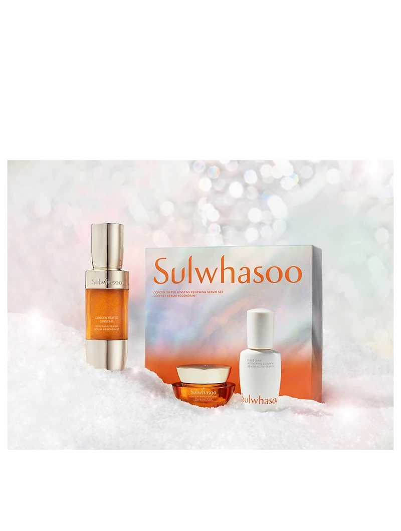 Concentrated Ginseng Renewing Serum Set