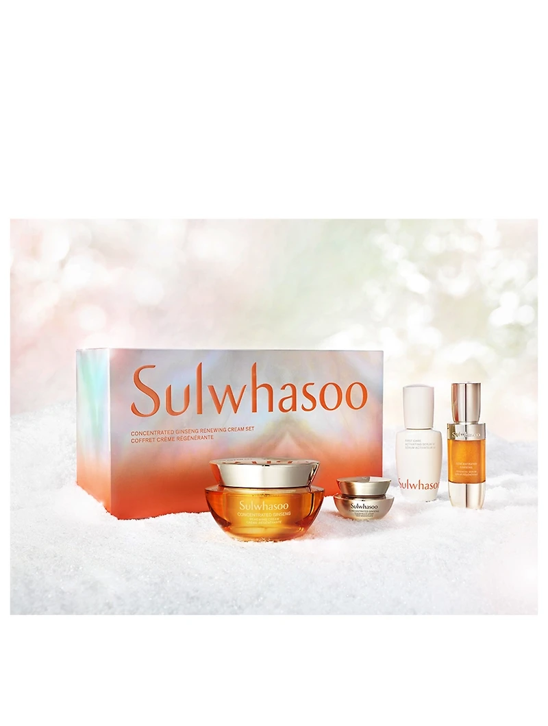 Concentrated Ginseng Renewing Cream Set