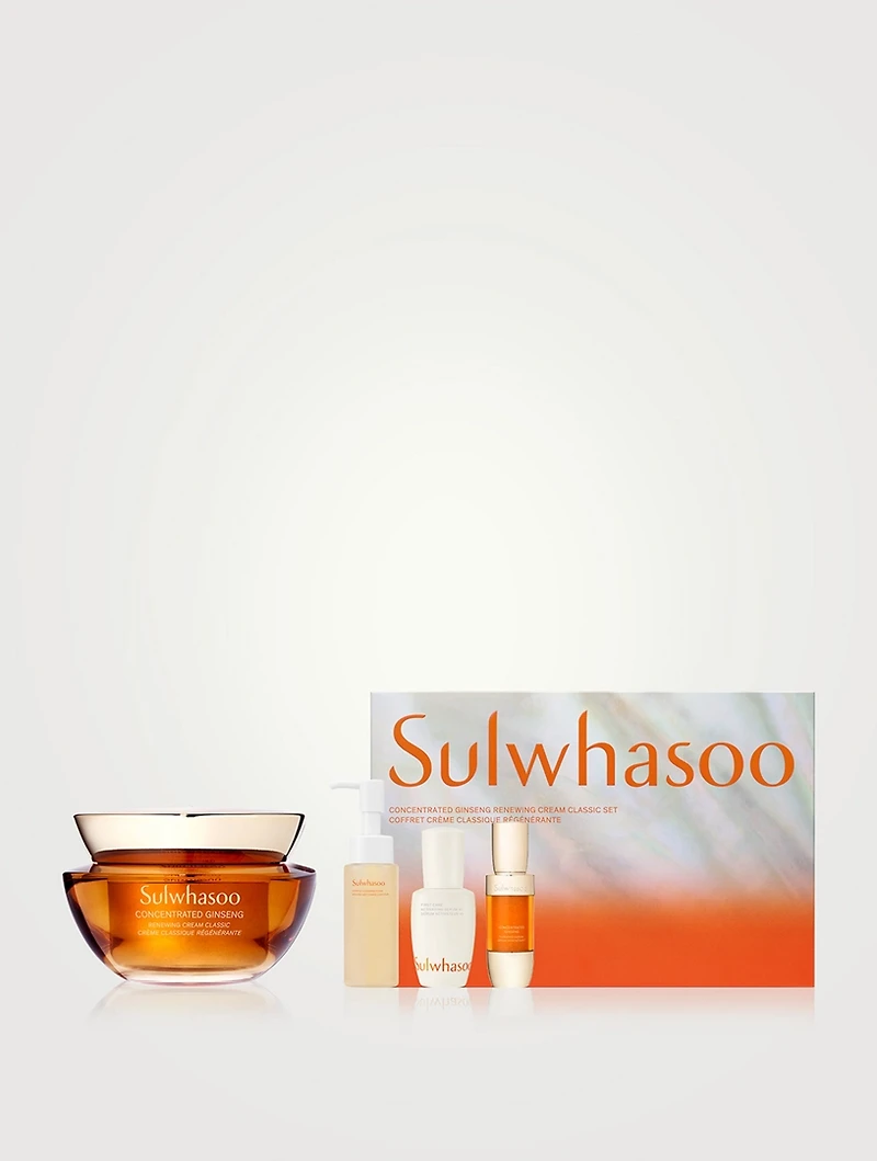 Concentrated Ginseng Renewing Cream Classic Set