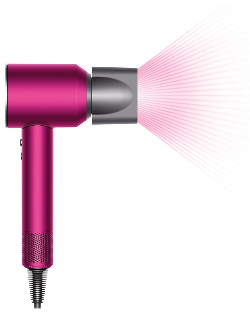 Mother's Day Edition Dyson Fuchsia/Nickel Supersonic™ With Styling Set