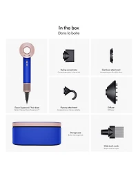 Dyson Supersonic™ Hair Dryer Gift Set in Ultra Blue/Blush Special Edition