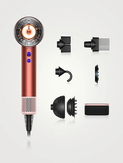 Supersonic Nural Hair Dryer - Strawberry Bronze/Blush Pink Special Edition