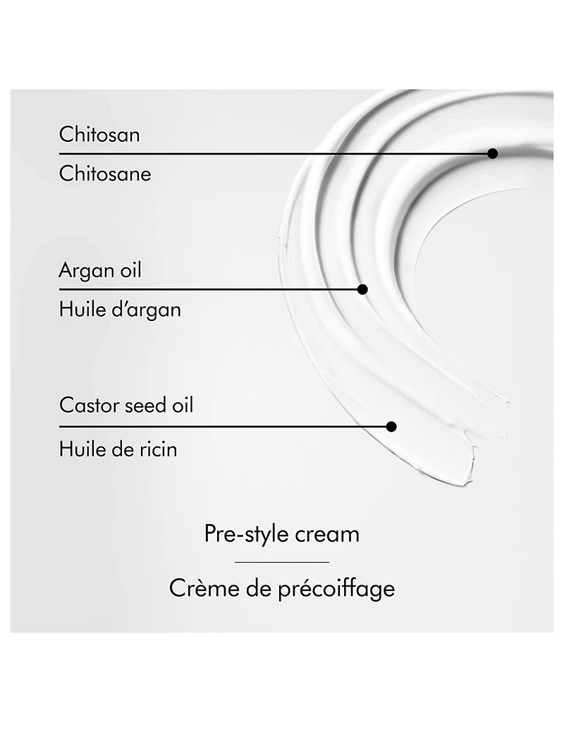 Dyson Chitosan™ Pre-Style Cream, Straight to