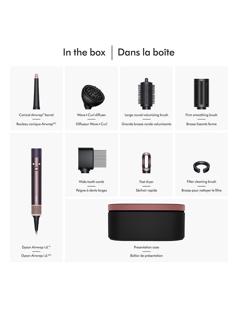 Dyson Airwrap i.d.™ Multi-Styler and Dryer Curly+Coily - Jasper Plum Special Edition