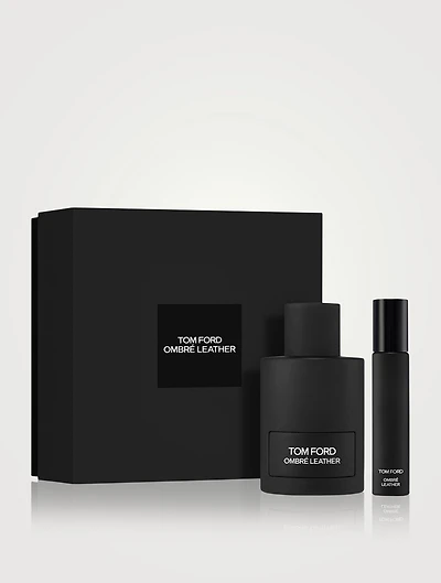Ombré Leather Eau De Parfum Set With Travel Spray