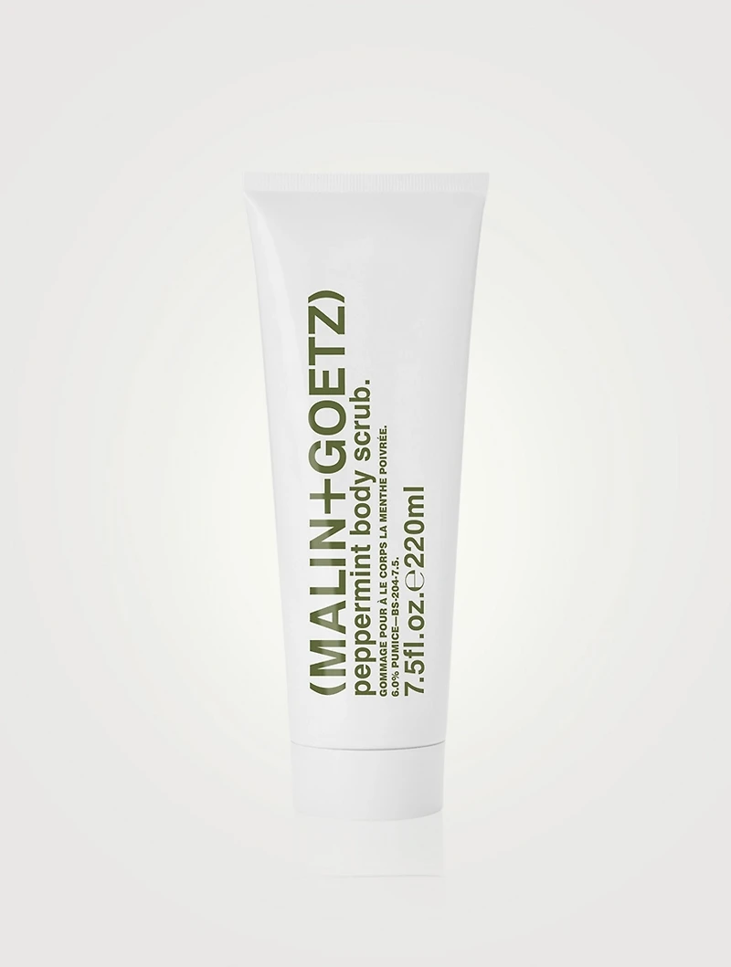 peppermint body scrub