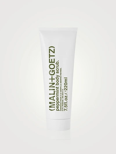 peppermint body scrub