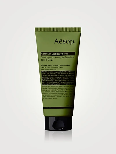 Geranium Leaf Body Scrub