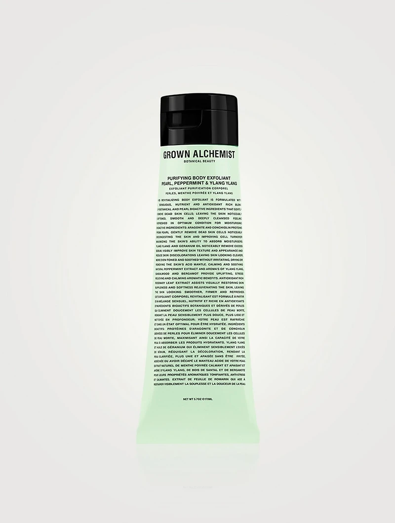 Purifying Body Exfoliant: Pearl, Peppermint & Ylang Ylang