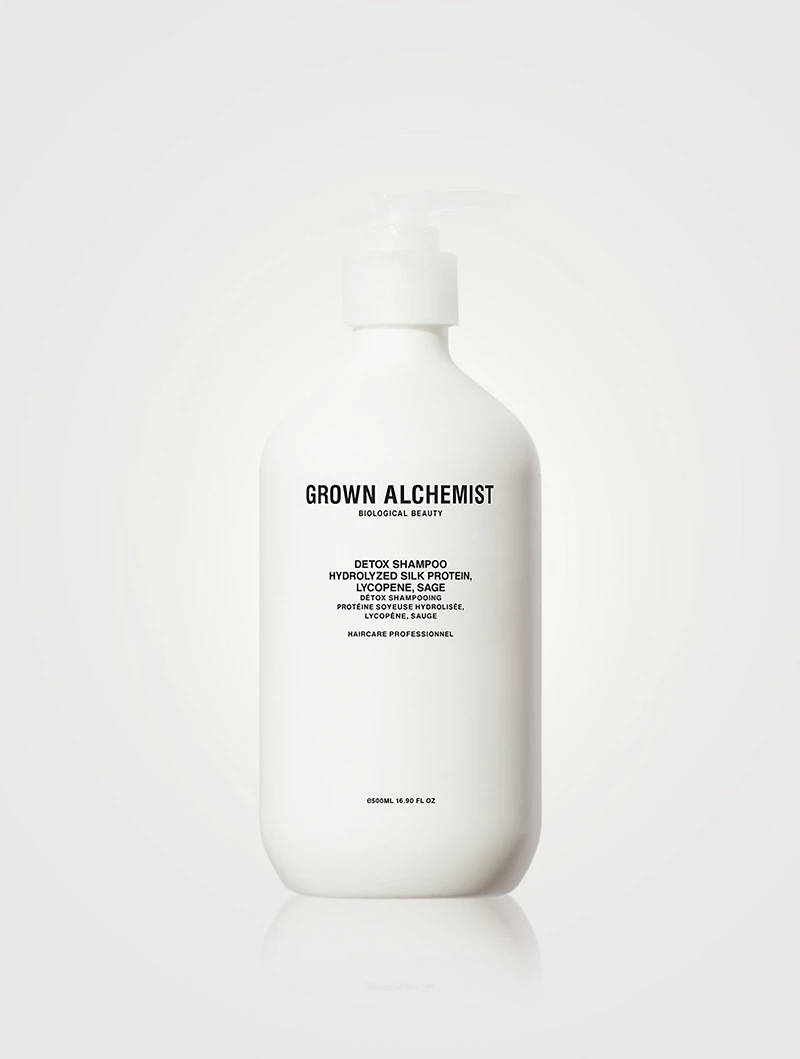 Detox Shampoo: Hydrolyzed Silk Protein, Lycopene, Sage