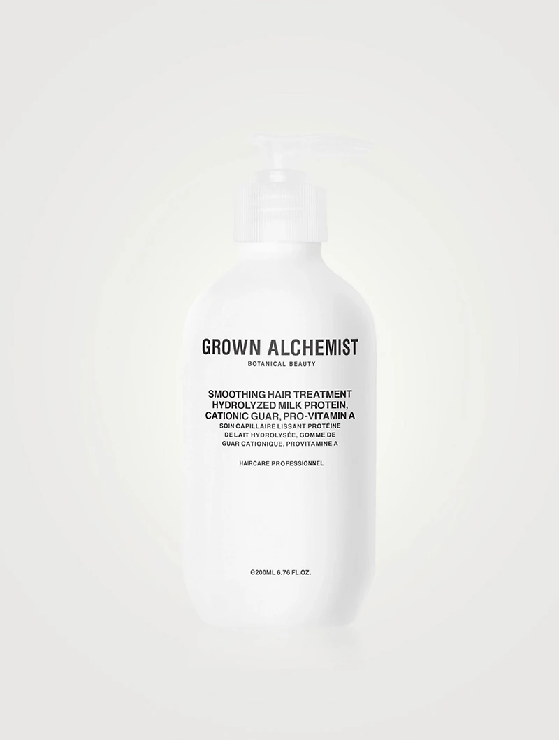Smoothing Hair Treatment: Hydrolyzed Milk Protein, Cationic Guar, Pro-Vitamin A