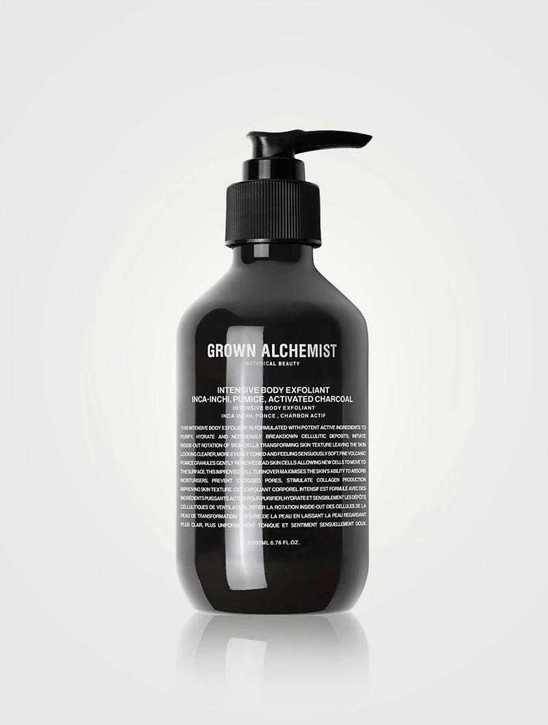 Intensive Body Exfoliant: Inca-Inchi, Pumice, Activated Charcoal
