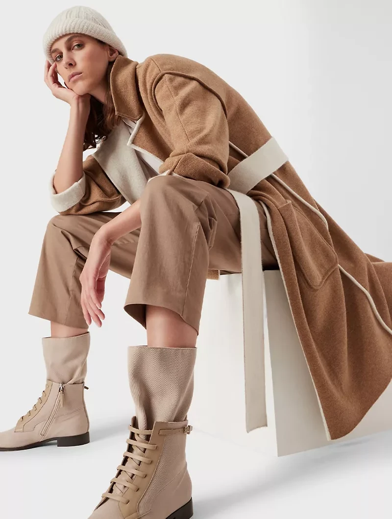 Reversible Cashmere Coat
