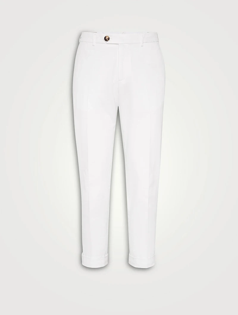 Garment-dyed Trousers