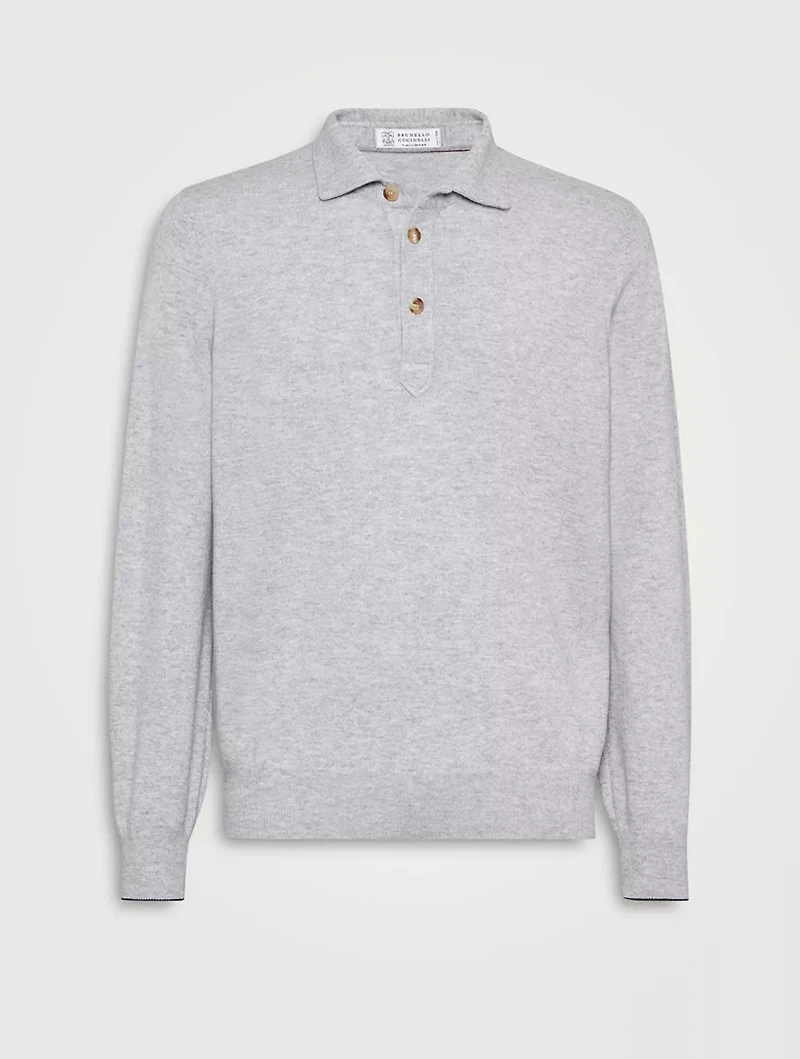 Polo-style Sweater