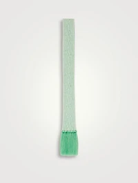Fringed scarf
