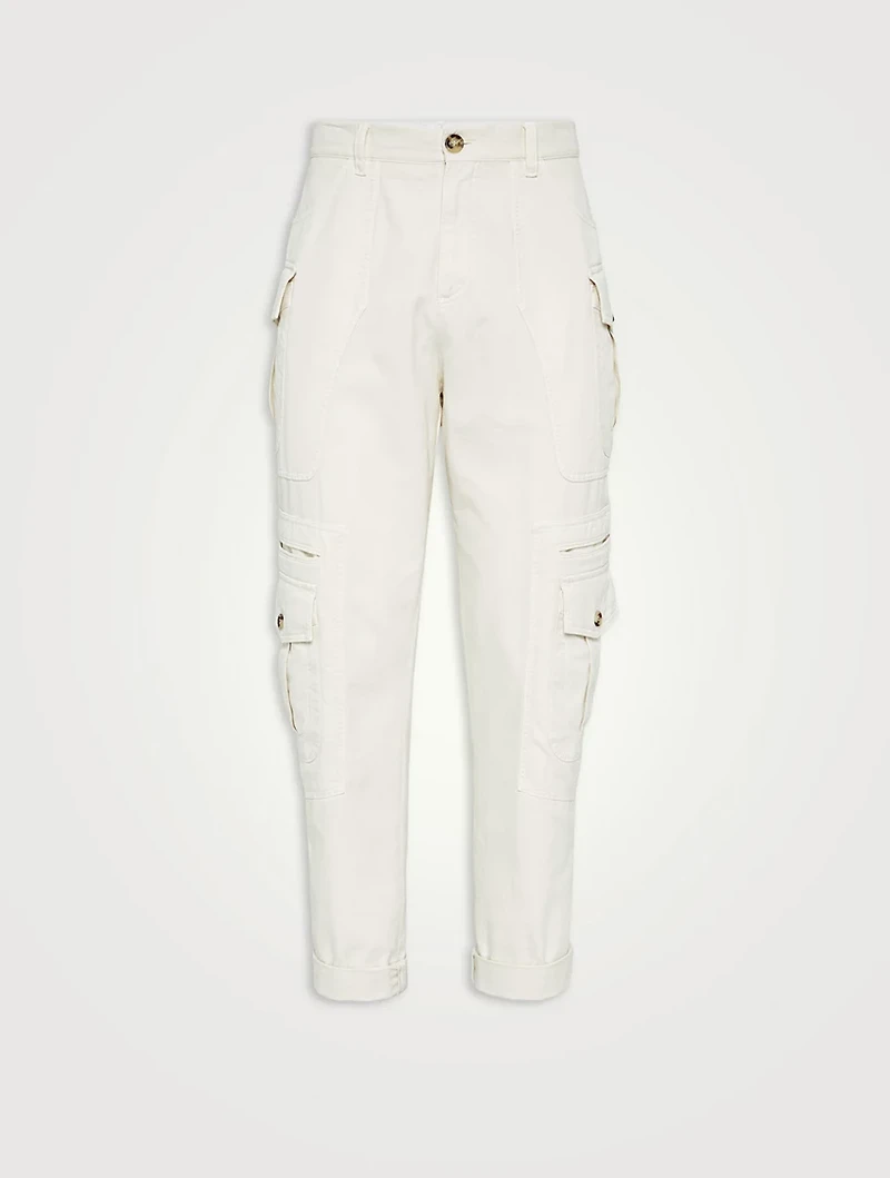 Gabardine Trousers