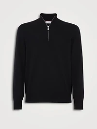 Cashmere Turtleneck With Zipper
