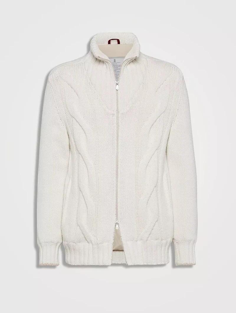 Knit Outerwear Jacket