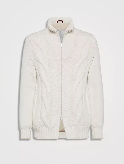 Knit Outerwear Jacket