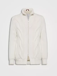 Knit Outerwear Jacket