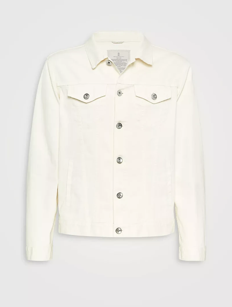 Denim Four-pocket Jacket