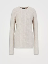Ribbed Cashmere Sweater