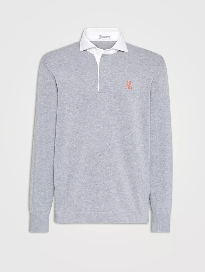 Knit Polo Shirt