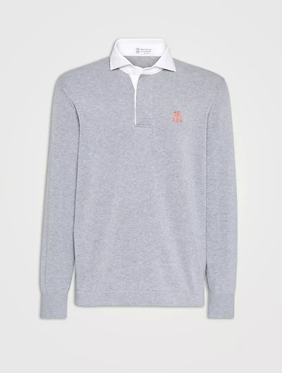 Knit Polo Shirt