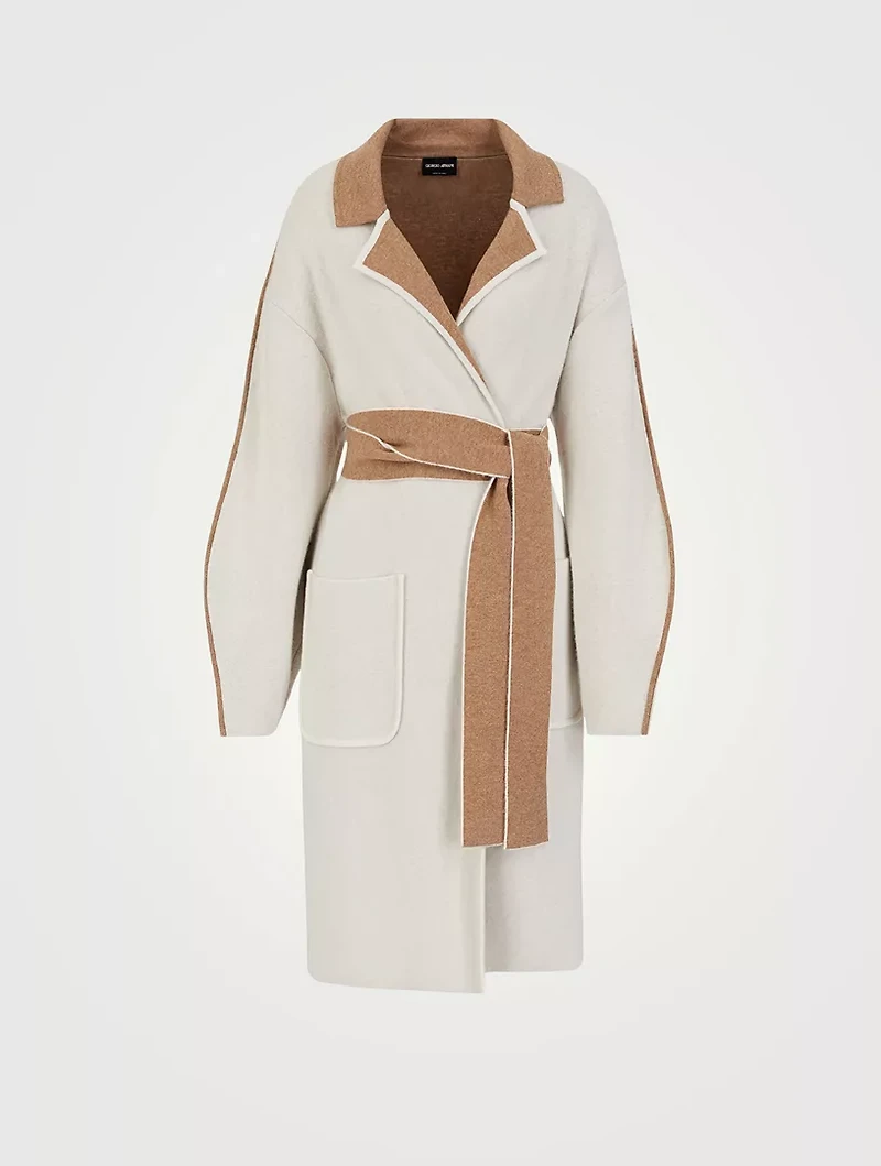 Reversible Cashmere Coat