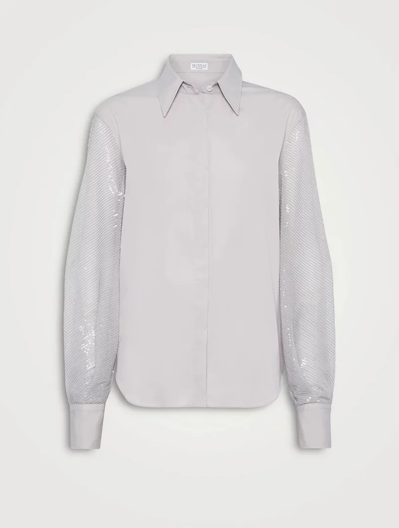 Stretch Poplin Shirt