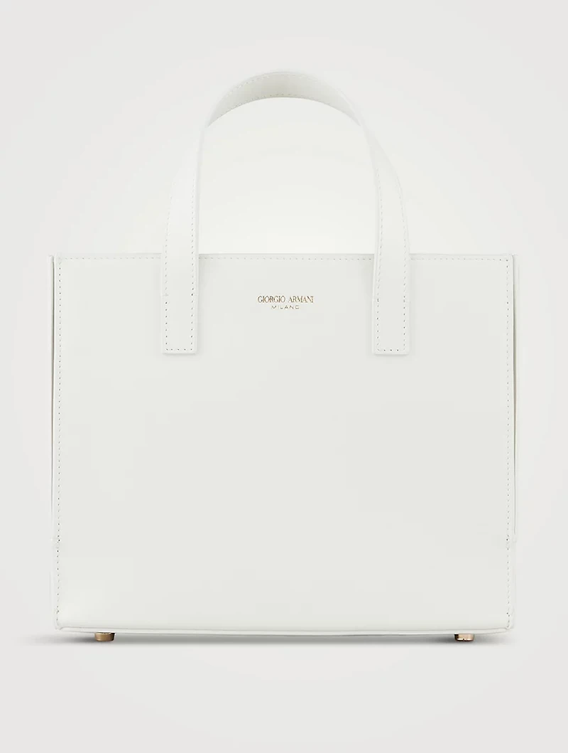Leather Mini Shopper