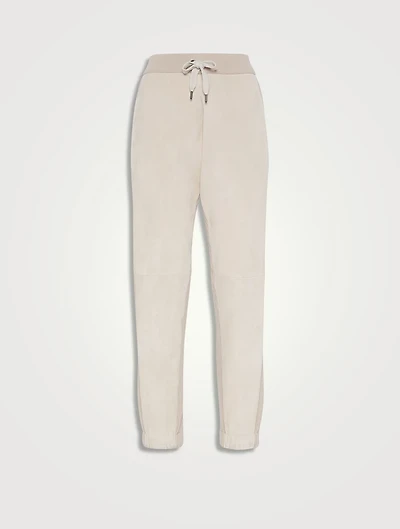 Suede Trousers