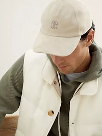 Suede Baseball Cap