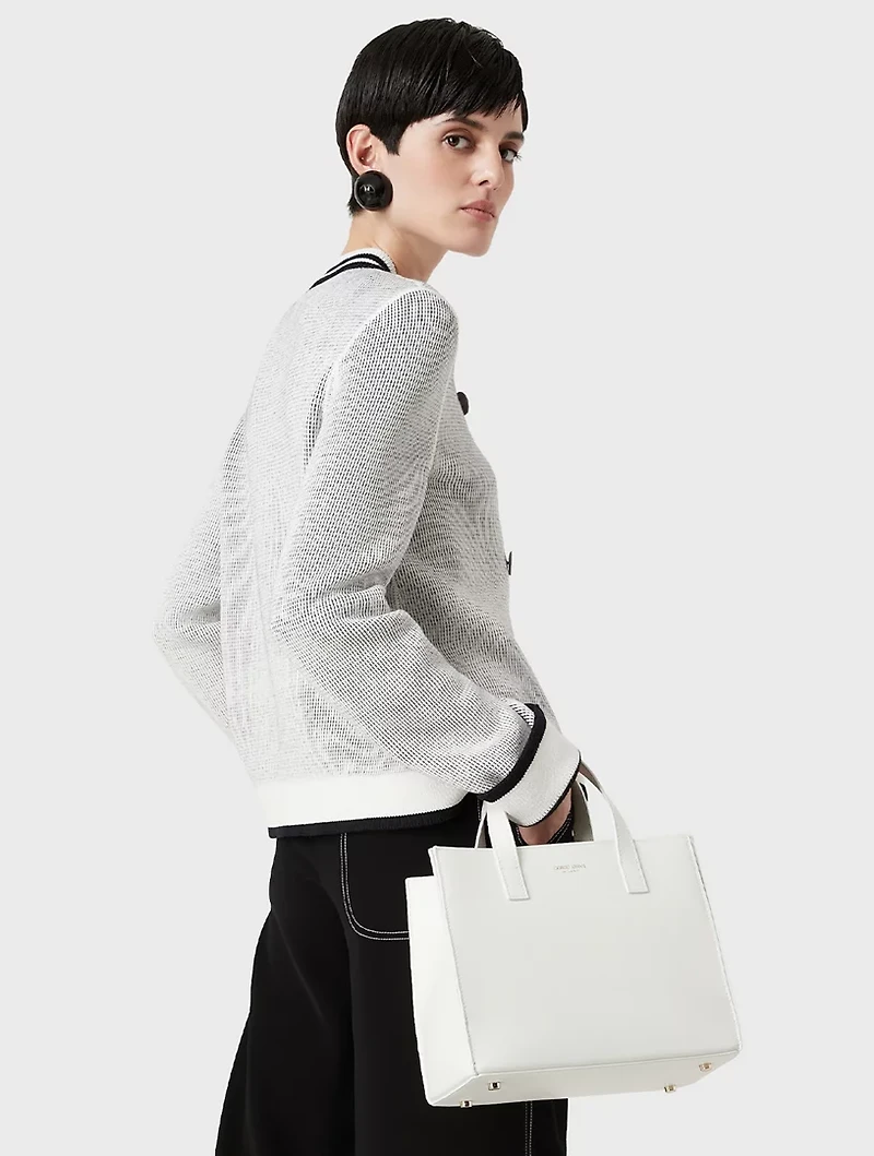 Leather Mini Shopper