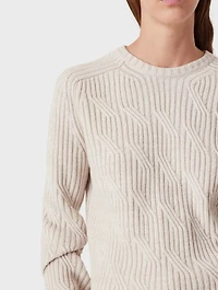 Ribbed Cashmere Sweater