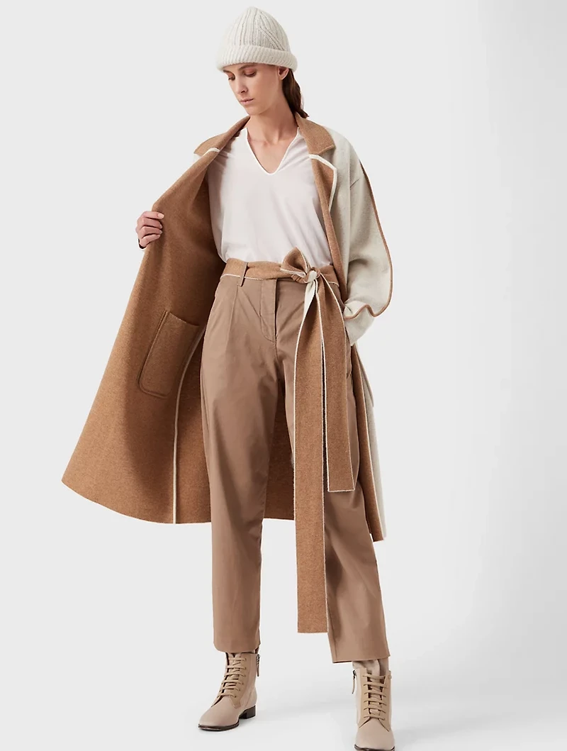 Reversible Cashmere Coat