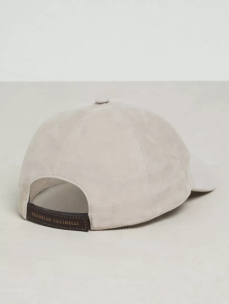 Suede Baseball Cap