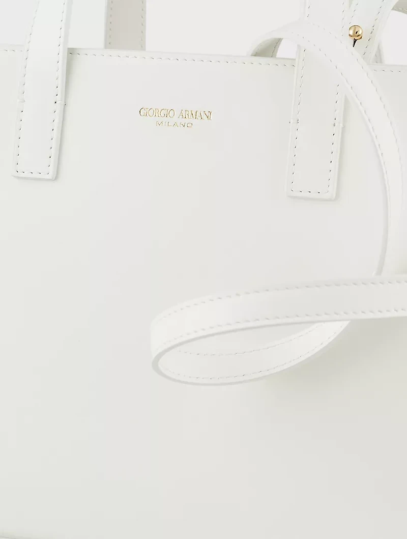 Leather Mini Shopper