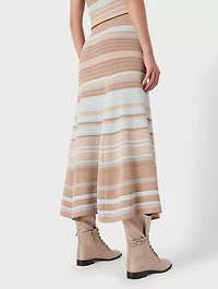 Long Jacquard Skirt