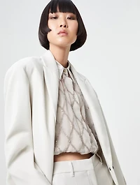 Blazer With Monili