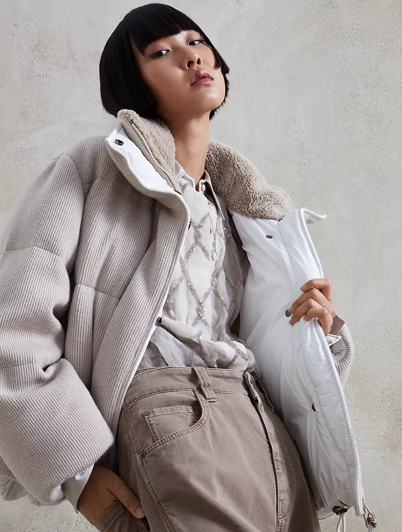 Knit Down Jacket