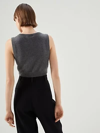 Dazzling Argyle Vest