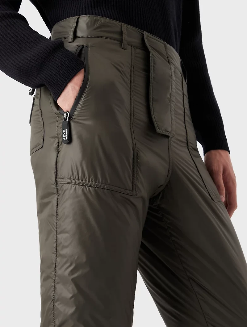 Padded Nylon Trousers